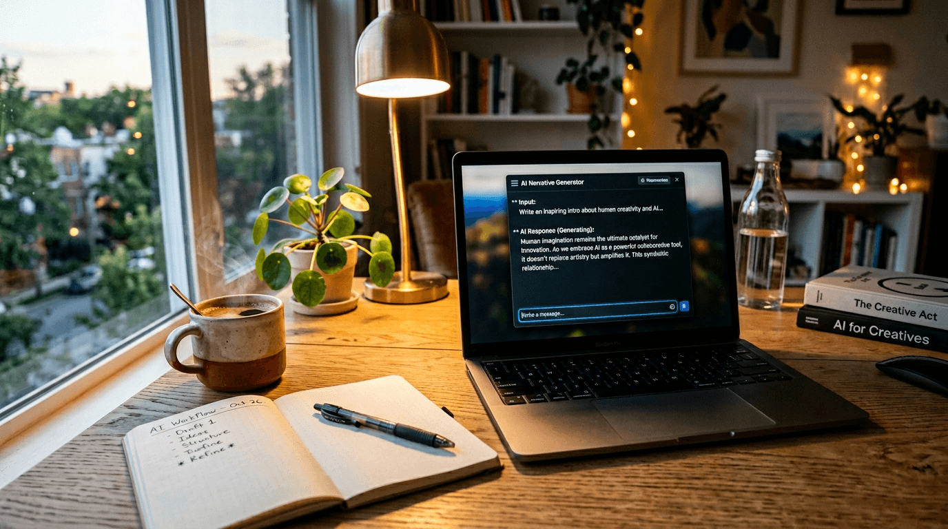 Write posts.
Generate ideas.
Stay consistent.